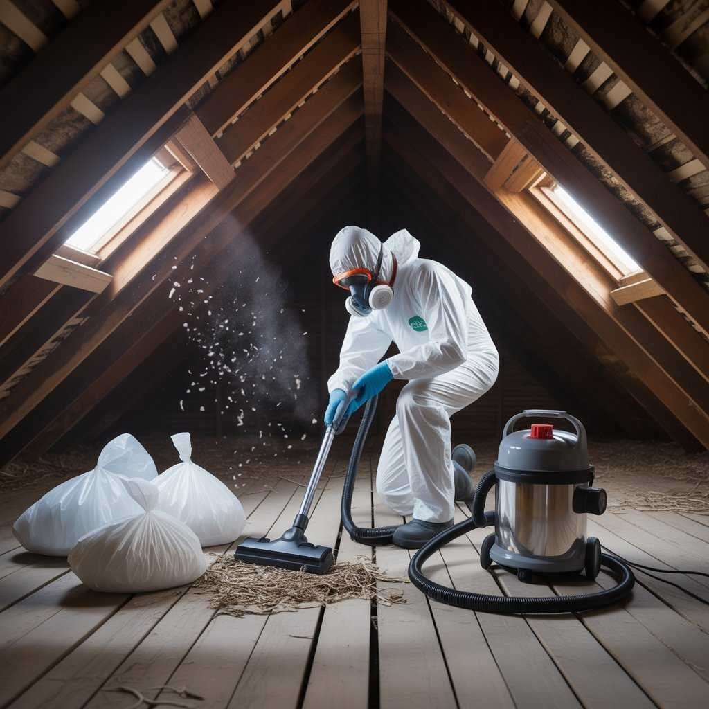 Rodent Attic & Crawl space Cleanup Redwood City downtown 94061