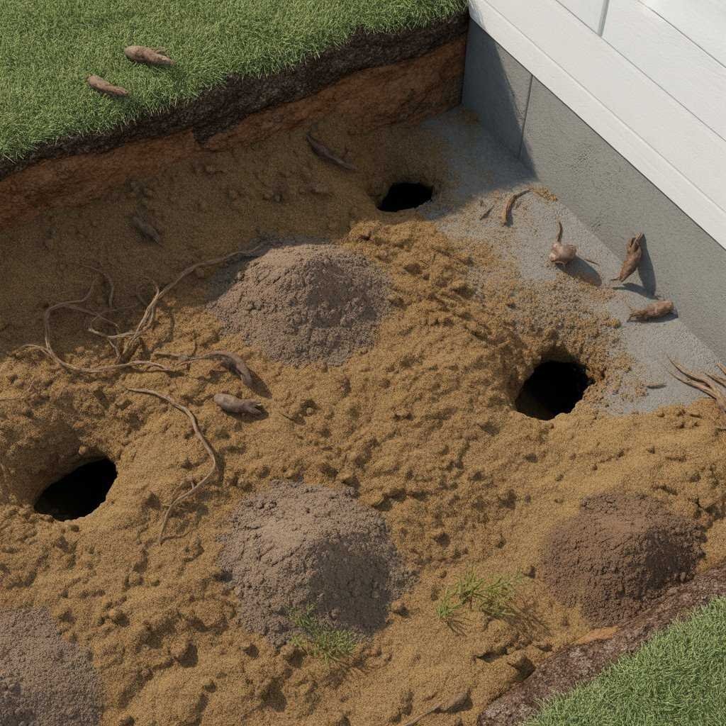 Burrowing rodent control Redwood City CA near Downtown Redwood City 94061
