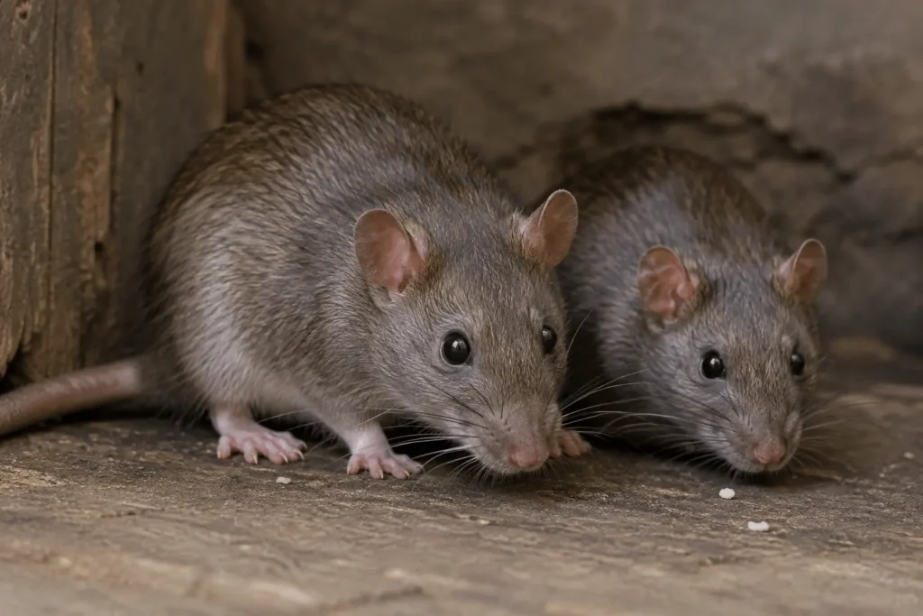 Professional rodent control service in Redwood Oaks CA removing rats and mice from residential property.